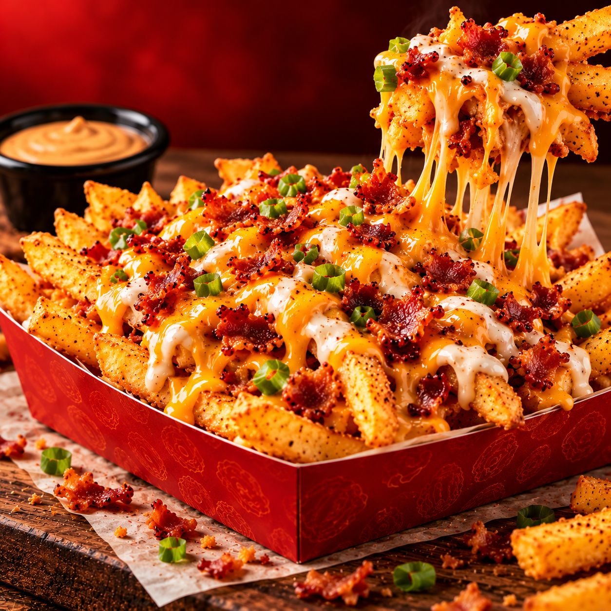 CHEESY BACON FRIES