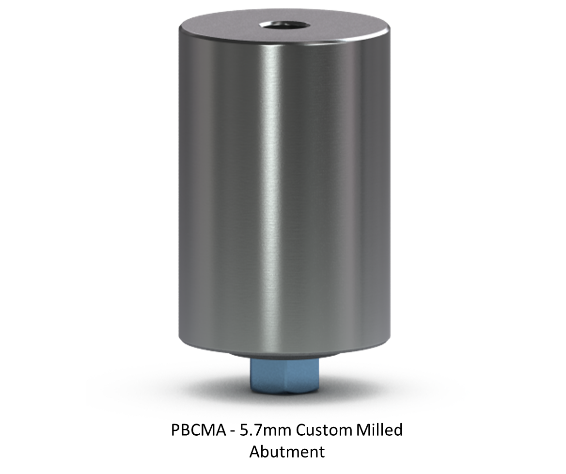 5.7MM CUSTOM MILLED ABUTMENT