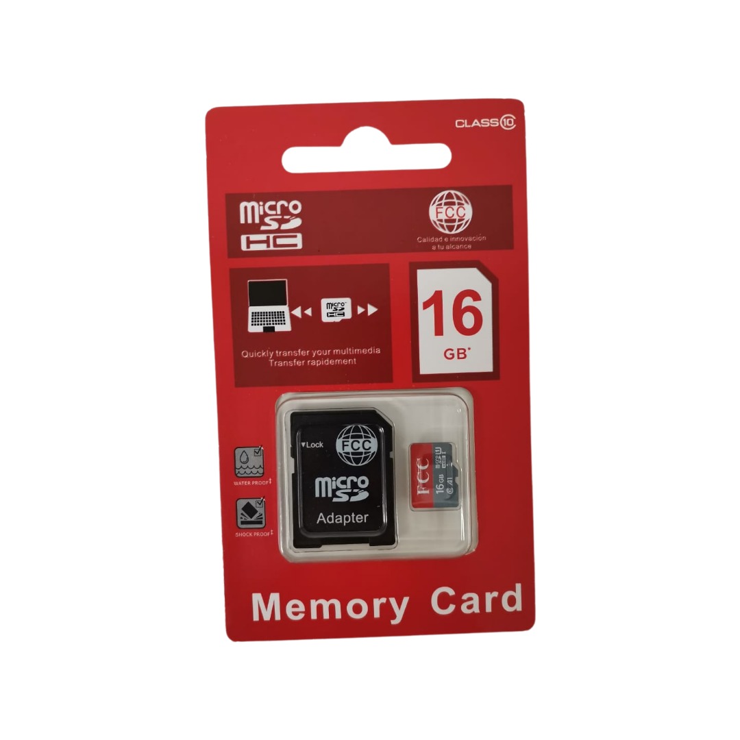 Memoria micro SD FCC 16GB