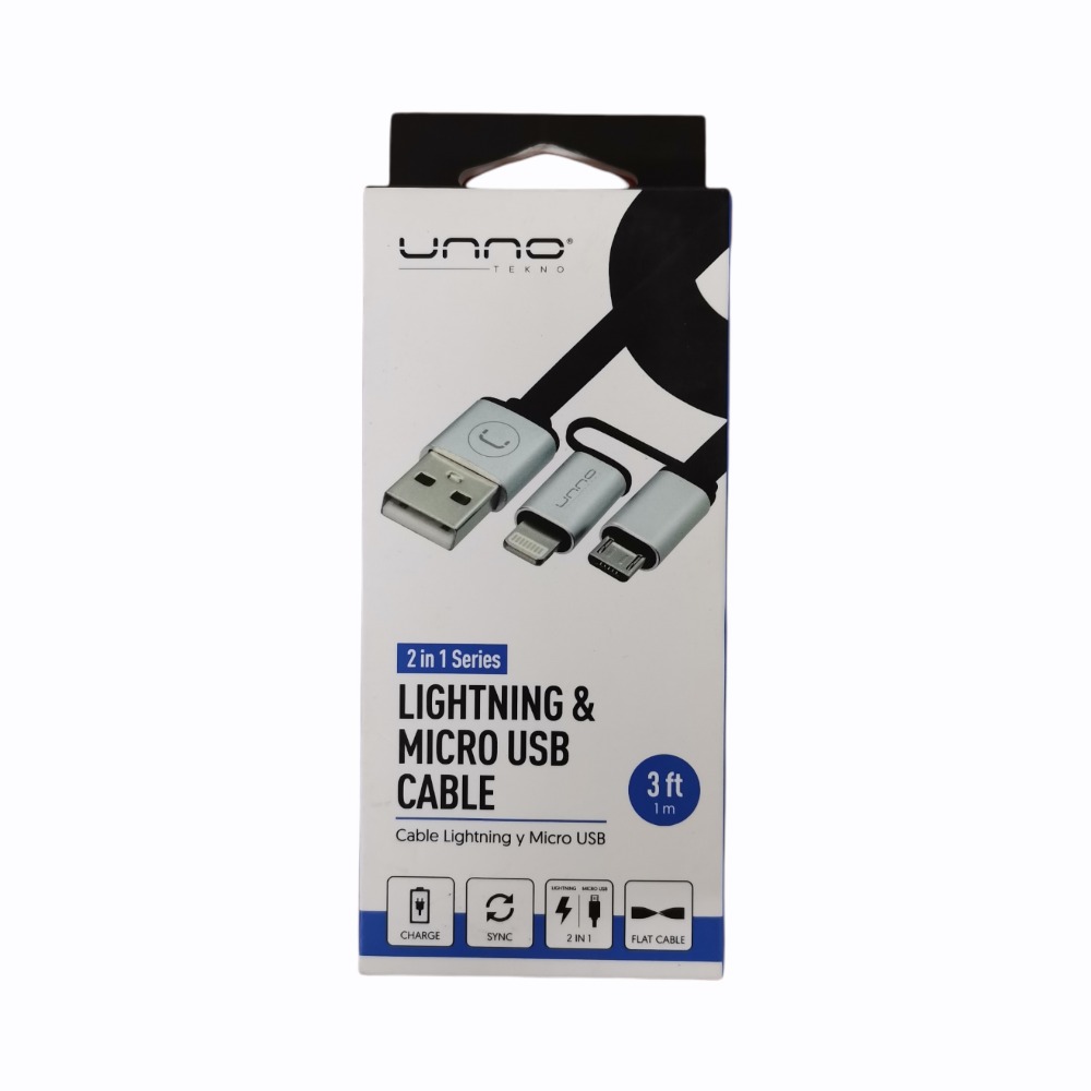 Cable USB iPhone UNNO CB4057SW