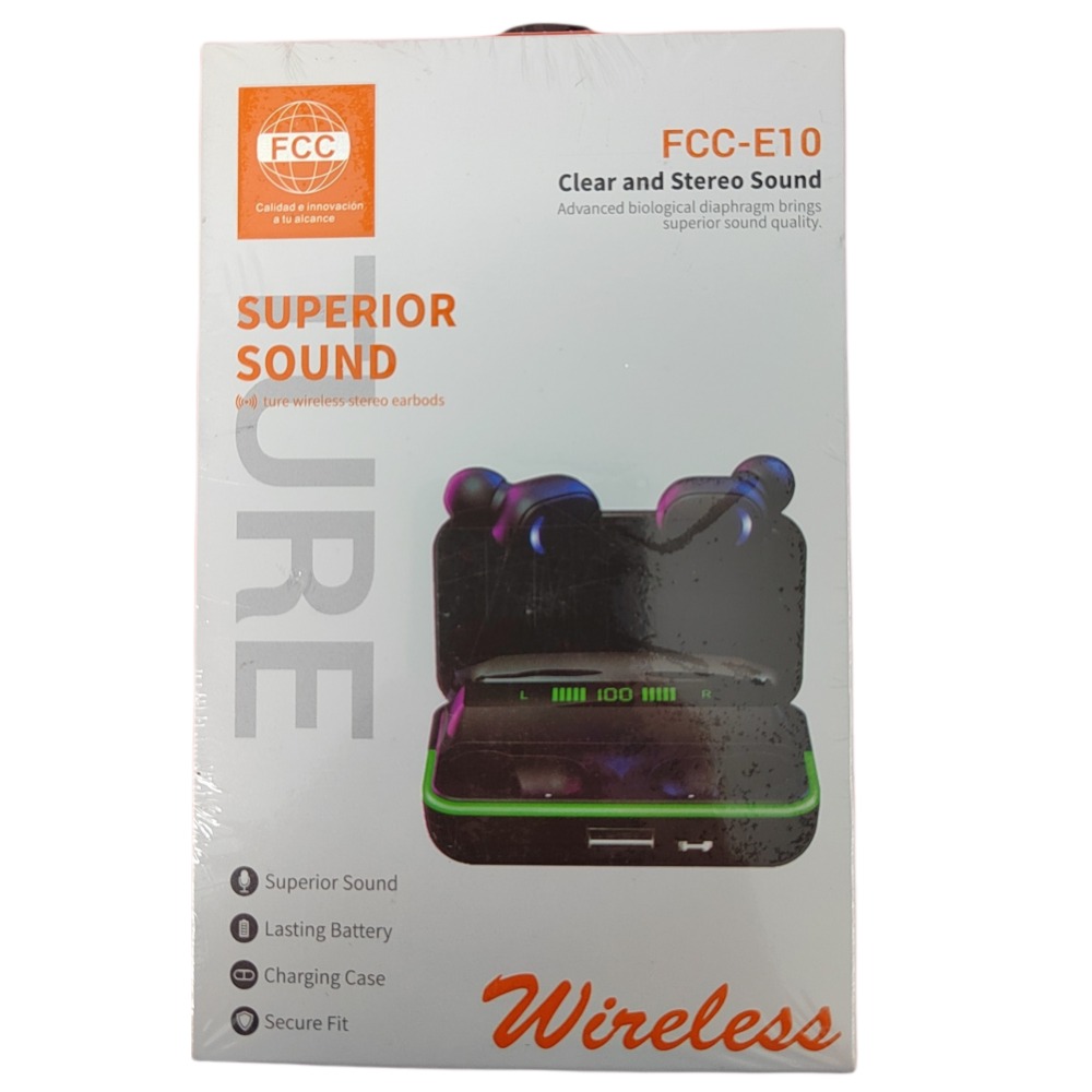  Auriculares Inalámbricos FCC-E10