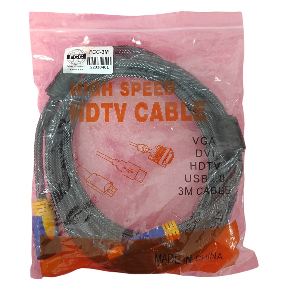 Cable HDTV FCC-3M