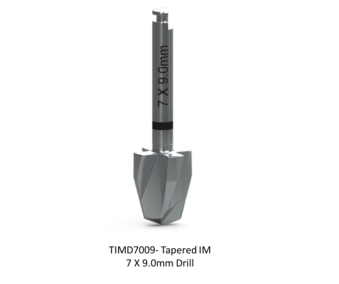 TAPERED IM 7 X 9.0MM DRILL