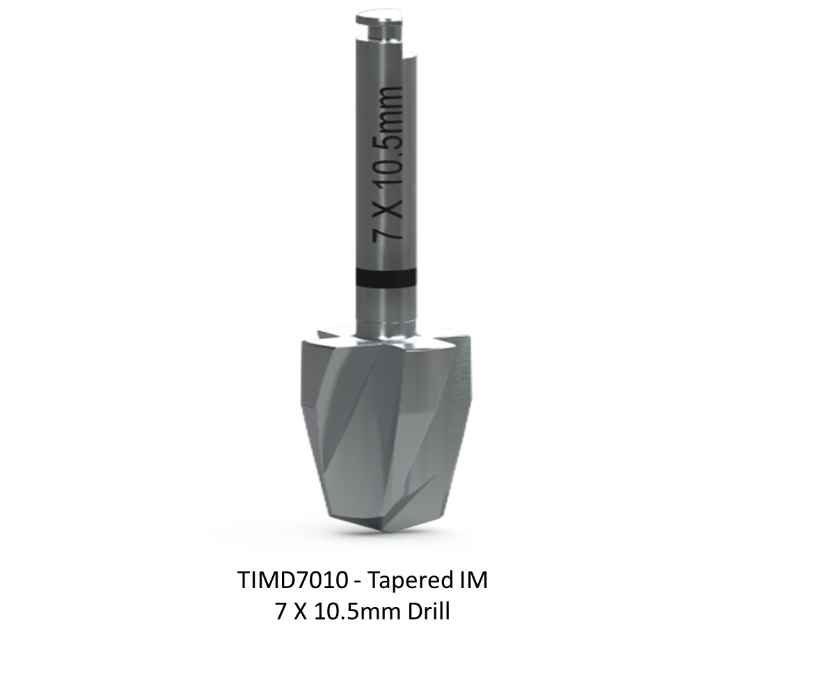 TAPERED IM 7 X 10.5MM DRILL